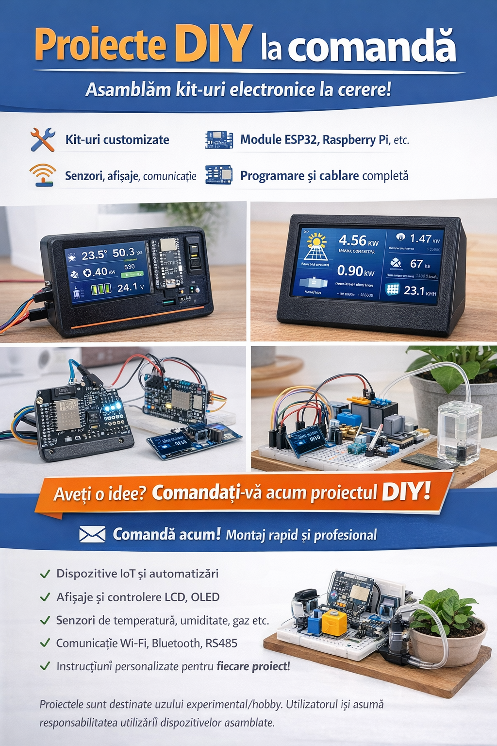 Proiecte DIY la comanda